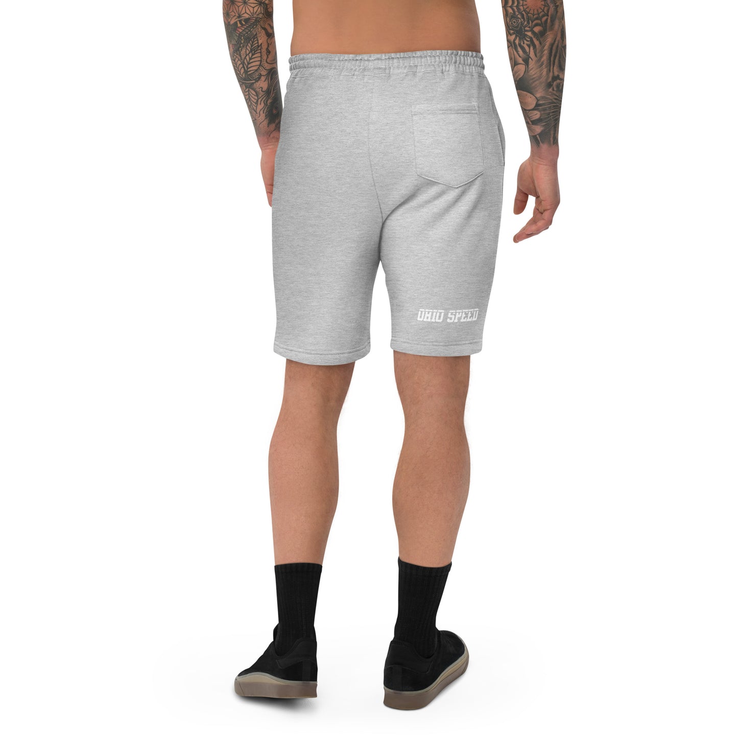 Ohio Speed Men's Fleece Shorts - Black & Grey