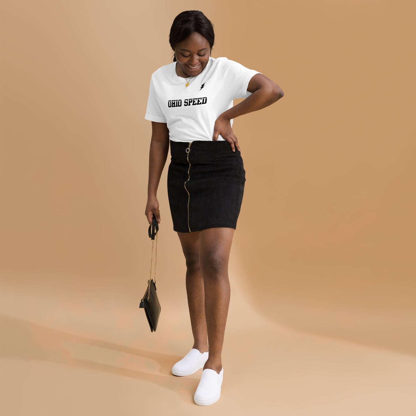 Ohio Speed White SS Tee
